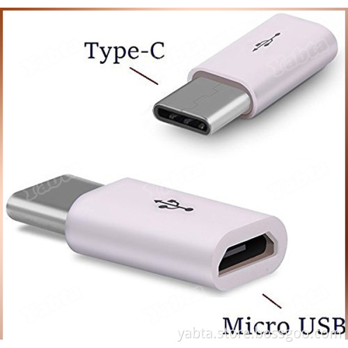 Type C To Micro USB Adapter, Converts Type C Input To Micro USB